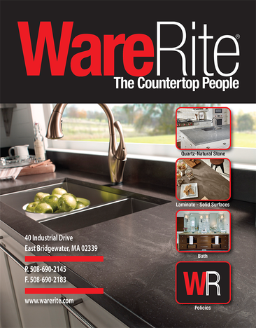 WareRite catalog, Countertop catalog, countertop distributor, kitchen distributor, countertop manufacturer, wholesale countertops, quartz countertops, laminate countertops, custom countertops, warerite
